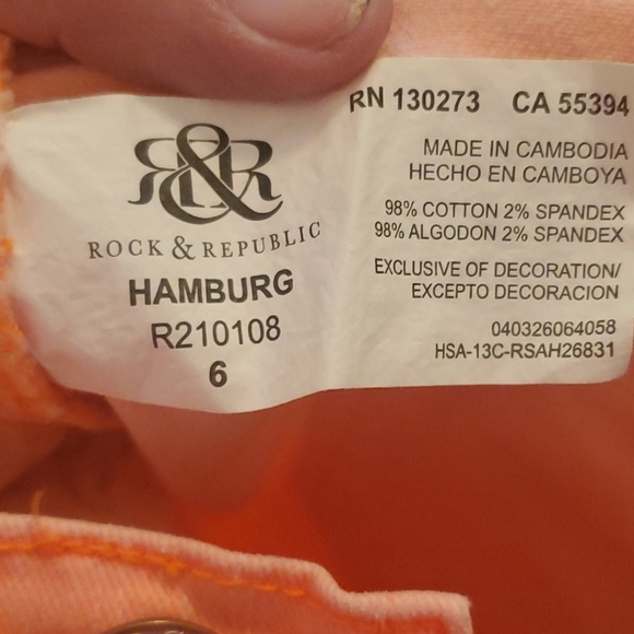 Rock & Republic Jeans size 6 - Picture 5 of 7